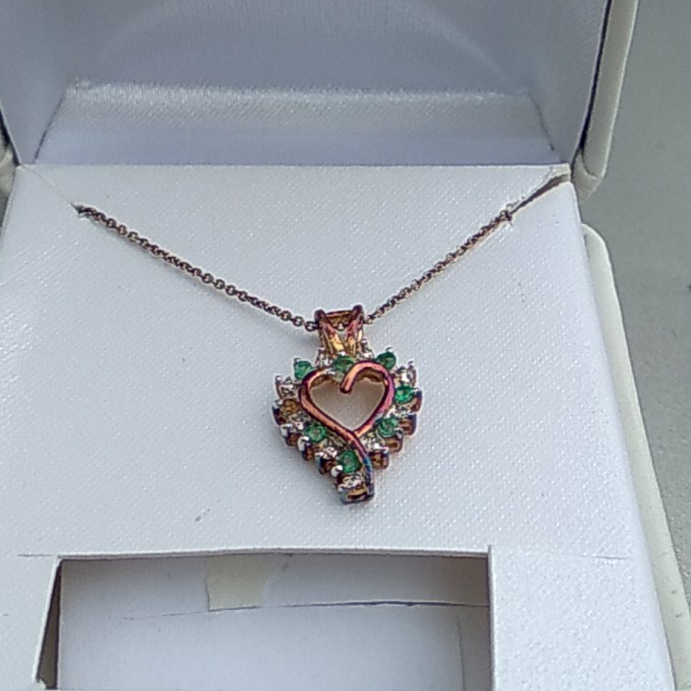 18kt gold over sterling silver necklace